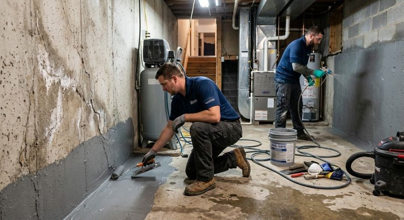 Basement Foundation Sealing in Greenville, SC