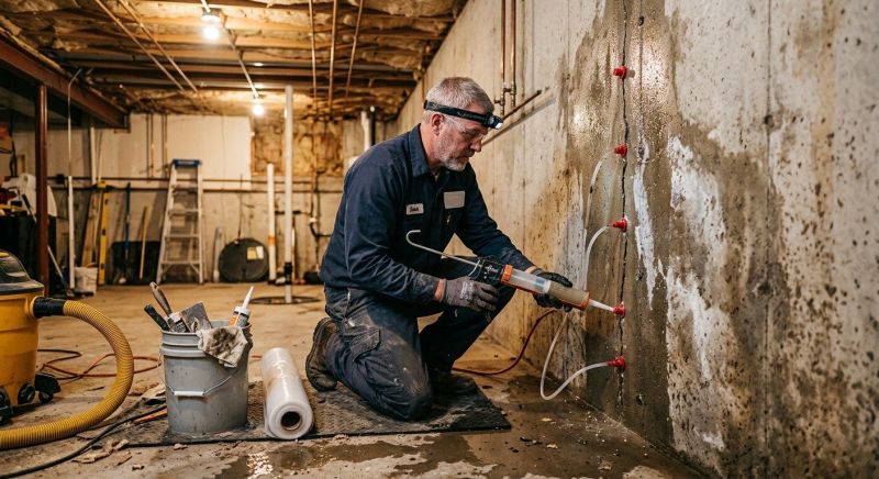 Basement Sealing Service in Fredericksburg, VA