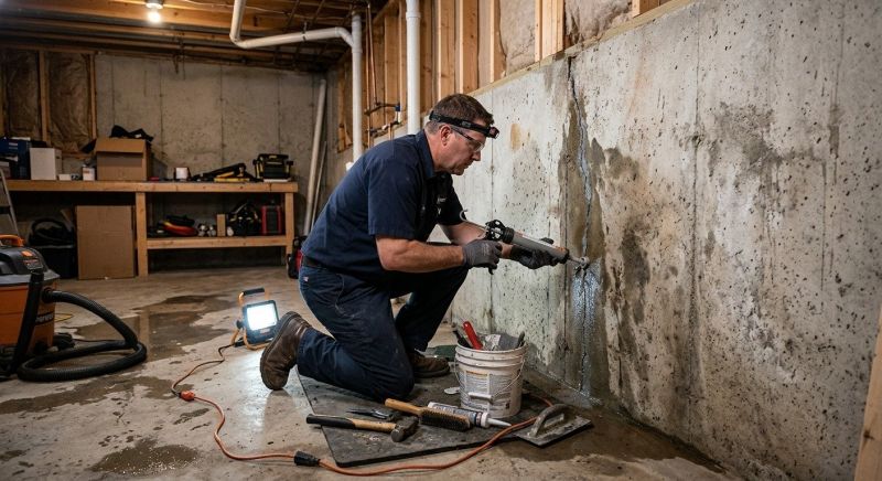 Basement Seepage Repair in Fort Wayne, IN