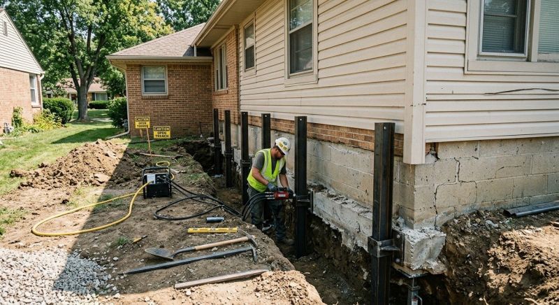 Foundation Renovation in Greenville, SC