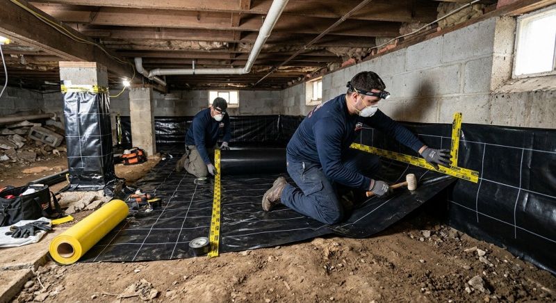 Vapor Barrier Installation in Fort Wayne, IN