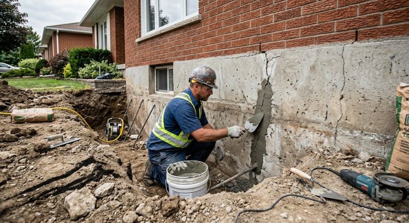 Basement Crack Repair in Tampa, FL