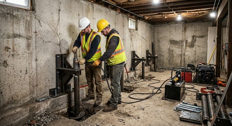 Basement Underpinning in Greenville, SC