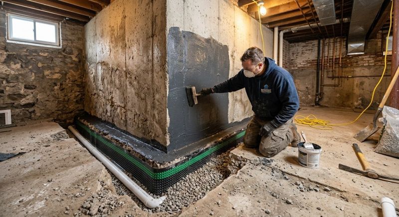 Cellar Waterproofing in Greenville, SC