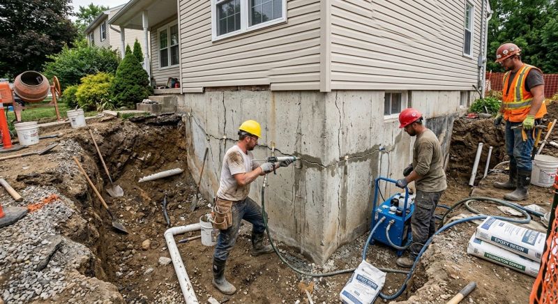Concrete Foundation Repair in Greenville, SC
