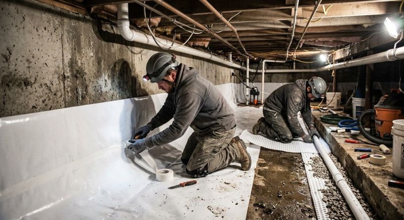 Crawlspace Sealing in Grand Rapids, MI