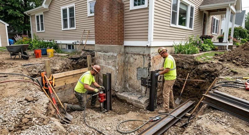 Exterior Foundation Repair in Greenville, SC