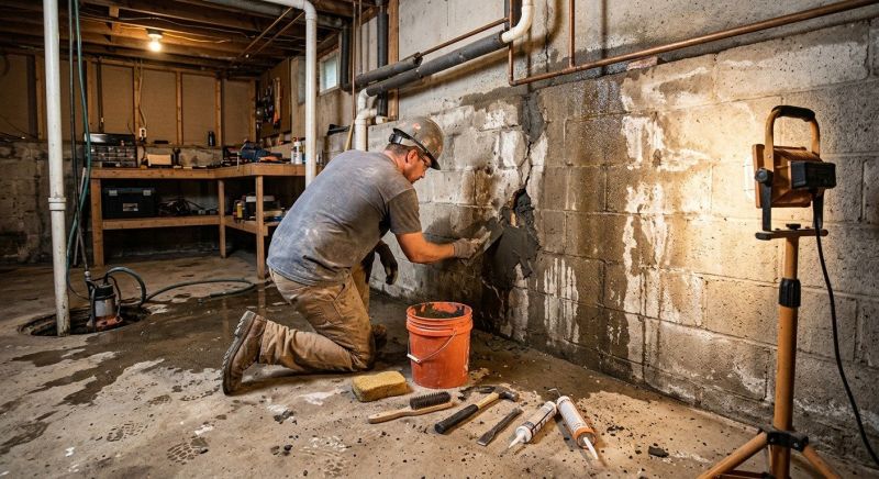 Foundation Leak Repair in Columbus, OH