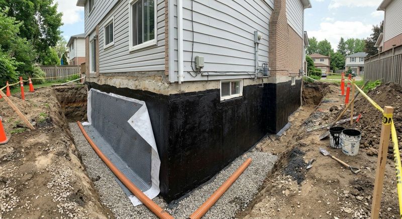 Foundation Moisture Control in Fredericksburg, VA