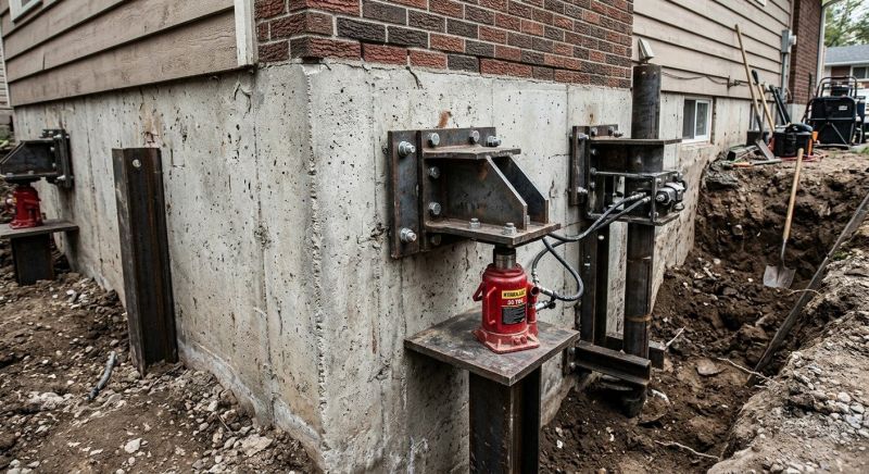 Foundation Pier Leveling in Fort Collins, CO