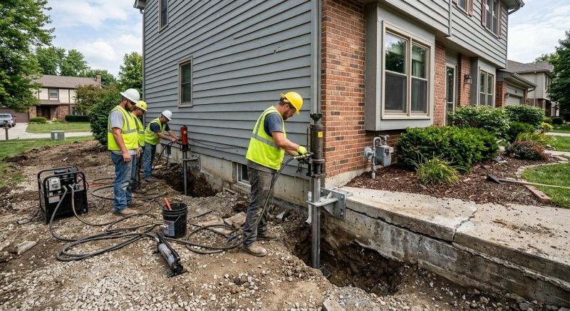 Foundation Stabilizing in Greenville, SC