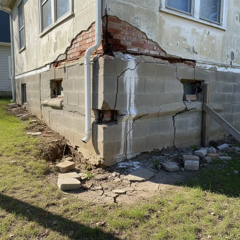 Raised Foundation Repair detail