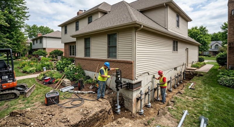 Helical Piers Installation in Fort Collins, CO