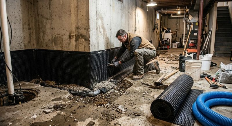 Leaking Basement Repair in Grand Rapids, MI