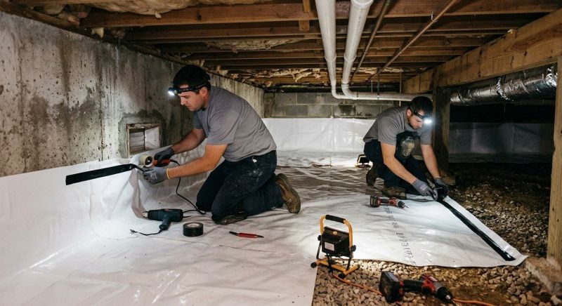 Vapor Barrier Installation in Grand Rapids, MI